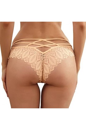 XIUH String Sexy Culotte Ouverte Entrejambe Nuisette Tentation Sexy sans Couture Coquine Hot Tanga Femme Sexy Chic sans Coutu