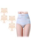 ARTEBU Microfiber Brief Panties for Women, Pelvis Magnet Compression Ice Silk Shaper, Ultra Thin Belly Hip Briefs for Sportin