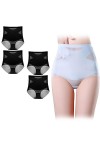 ARTEBU Microfiber Brief Panties for Women, Pelvis Magnet Compression Ice Silk Shaper, Ultra Thin Belly Hip Briefs for Sportin