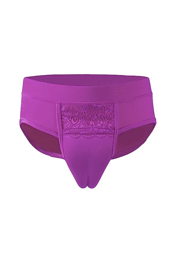 DNJKH Culotte De Travestissement Slip Gaff Caché pour Homme String Transgenre Faux Vagin Underwear