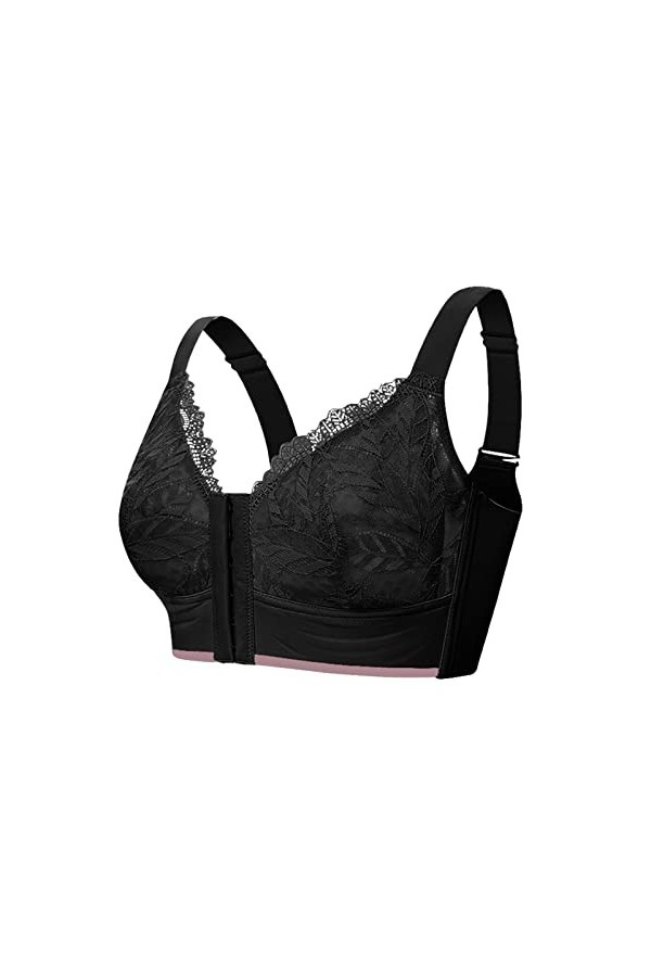 Zshosam Ensemble de lingerie érotique pour femme Sexy Sexy Licol Dentelle Femme Coupe complète Sous-vêtements fins Plus Size 