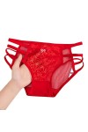 EMIWAY Culottes Femmes Red Panty Lace Panty Comfort Panty Femmes sous - Vêtements-E,XL