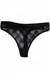 MULANY Femme Slips Sexy g-String String en Dentelle Femme Culotte Basse samis féminine en Maille Perspective Briefs Lingerie 