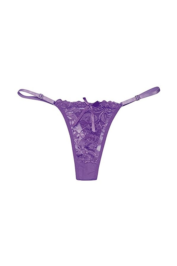 Culottes Coton Sexy String Ouvert à Tanga Dentelle Sexy Strings et Tangas en Dentelle Culotte Dentelle Taille Basse Sexy Stri