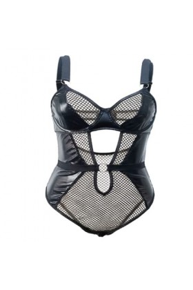 Lingerie Erothique Sexy Lingerie en Dentelle Sexy Ensemble Deux Pièces Pyjama Taille Plus,Noir,XL