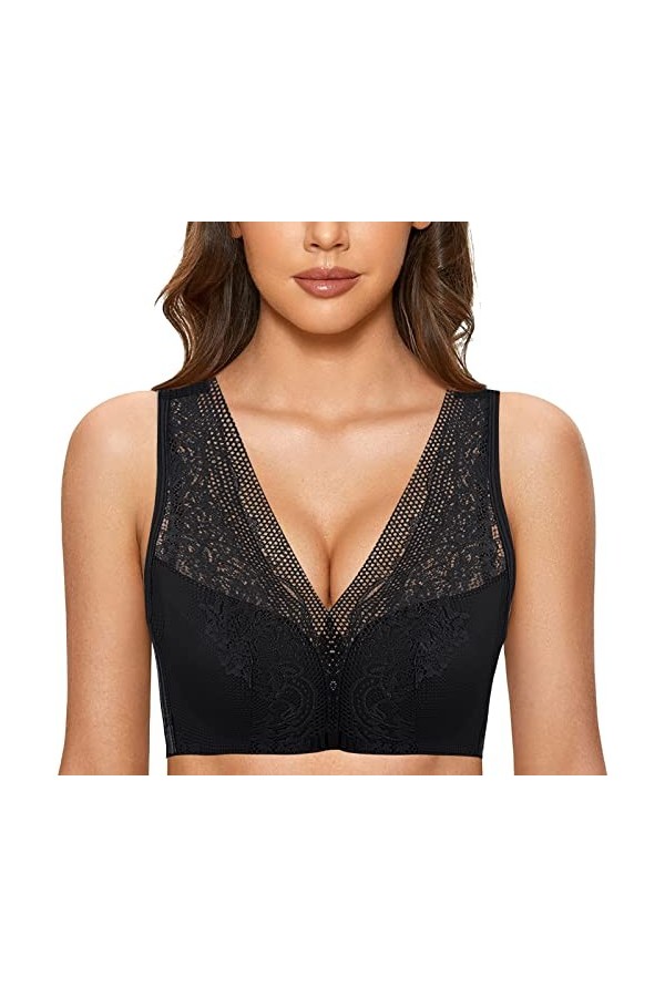 Générique sous-vêtements Sexy Grande Taille Femmes Boucle Mince Dos Avant Anneau sans 3PC Acier intimes Ensemble De Lingerie 