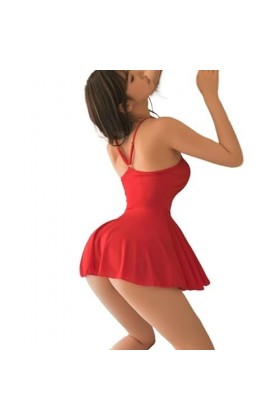 Vêtements sexuels Chemise de Nuit Sexy Mini Robe Courte Bandage sous-Vêtements Vêtements de Nuit Jupe Sexy Chemise Femmes Co