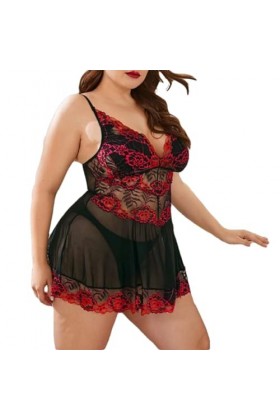 Lingerie Et Vêtements Sexy Vêtements De Nuit Sexy en Dentelle Transparente, Robe De Nuit, Tentation, Ensemble De sous-Vêtemen