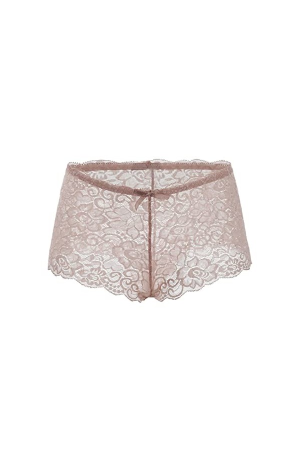 Culotte Sexy Dentelle Nue Tentation Boxer Culotte Respirant Grande Taille String en Dentelle Femme Culotte Confortables Culot