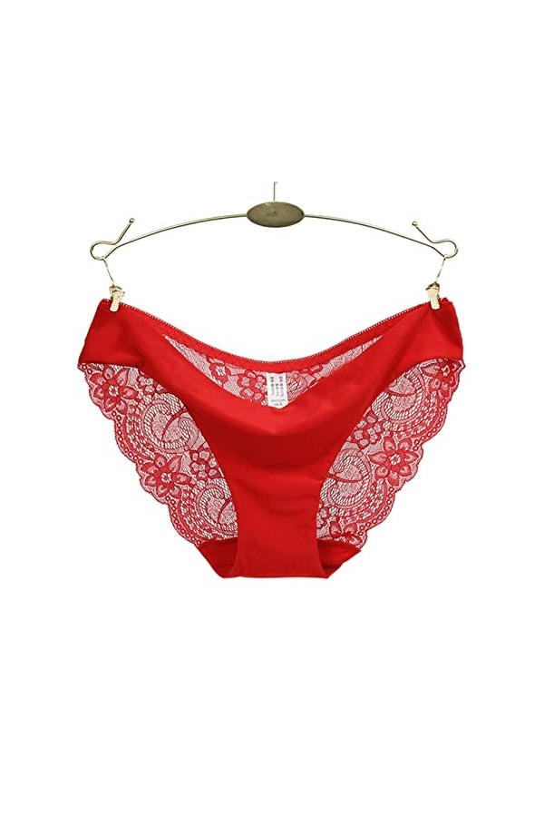 EMIWAY Culottes Femmes Dentelle Culotte Transparente Culotte Taille Basse Coton Entrejambe Culotte Plus Taille Femmes sous - 