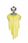 Smiffys 52926 Accessoire de clown effrayant à suspendre, env. 130 cm, unisexe, adulte, multicolore, taille unique