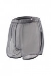 Boxer sexy en maille transparente pour homme - Stretch et respirant - Doux et ample, Lot de 1 - Gris 8382 , XXL