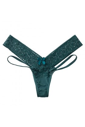 MULANY Femme Slips Rencontrer Les Femmes Sexy Culotte en Dentelle Taille Basse Tentation Lingerie Dames Sangle croisée G Stri