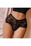 GoodLuck Sexy Dentelle String Culotte Femme sous-vêtements pour Femmes sans Couture Mini G String Creux Respirant Taille Bass