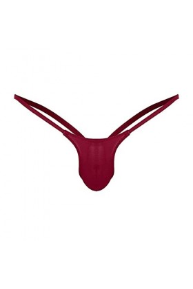 Hommes Sexy Thongs Bikini Hommes sous-vêtements Men T-Traquier String G String String Homme Menu de Hauteur Mme Sexy U Pouche