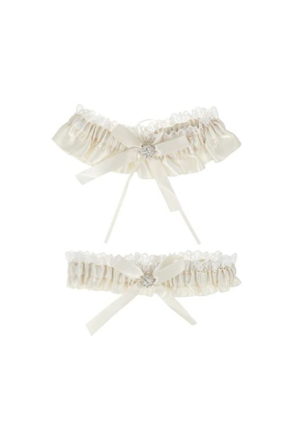 GALPADA 3 Paires Strass Boucle Taille Bleu Décor Créatif Bal Et Cuisse Garniture Ceinture Cadeau Une Fleur Extensible pour Cr