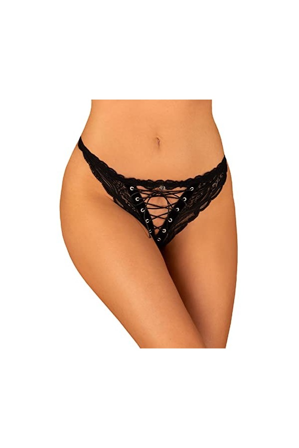 Obsessive String Sexy Sedila Panties, Noir,S-M