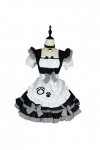 maxToonrain Costume de soubrette pour femme, costume danime de Pâques, cosplay, chat français, costume de soubrette pour fem