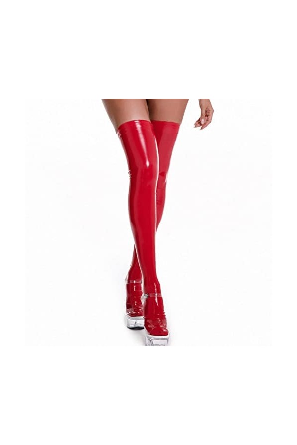 VUHF Femmes Sexy Zipper Buste Ouvert Micro Mini Robe Creux de Dance Punk Brillant en Latex PU tox Cuir Wetlook Club Robe élas