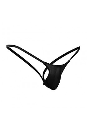 Hommes Sexy Thongs Bikini Hommes sous-vêtements Men T-Traquier String G String String Homme Menu de Hauteur Mme Sexy U Pouche