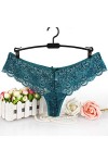 AleXanDer1 Culotte en Dentelle sous-vêtements Femmes Sexy Thongs Bragas Panties Femmes Lingerie String en Dentelle T Mot Pant