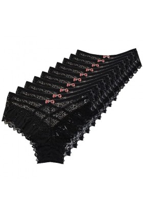 Générique Culotte Femme Dentelle Chic Tanga Sexy Culottes Taille Basse Slips Stretch Coquin Hot Plus Taille String Culottes d