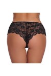 RYTEJFES Lot de 10 sous-vêtements pour femme - Sexy - Curvy - Lot de 46 cordes - String pour femme - Lingerie sexy - Mini mic