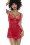 Mapalé by Espiral Babydoll 7507 pour femme, Rouge, Large-X-Large