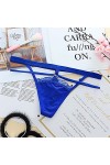 MULANY Femme Slips 3 pièces Femmes Sexy sous-vêtements Bandage Tongs Dentelle Culotte Belle Transparent g-Strings Slips Mode 