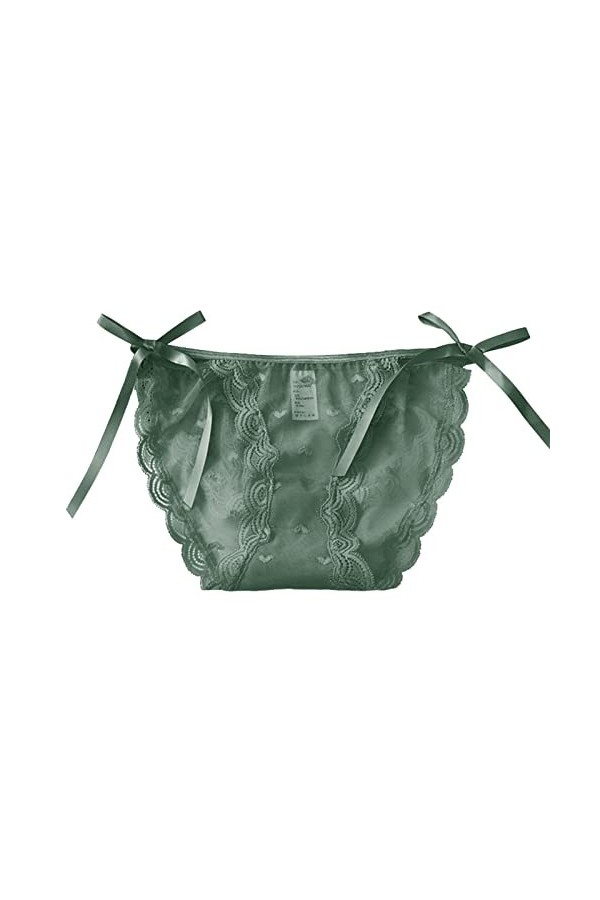 Culottes et Slips Slip Femme Comfort Knickers 3 pièces femmes Sexy dentelle Sous-VêTements En Culotte doux confortable pansem