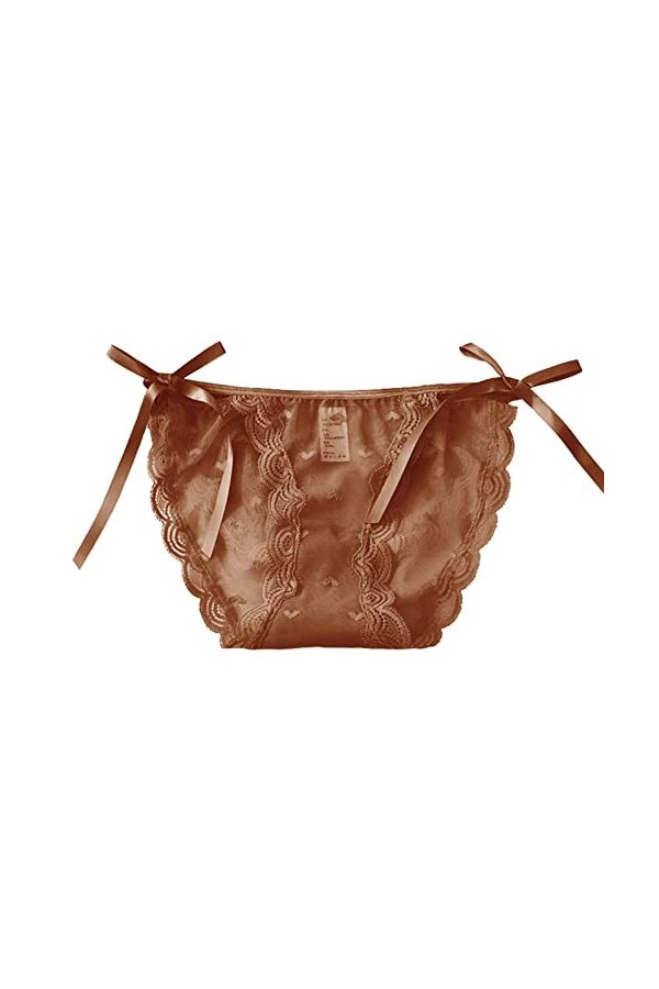 Culottes et Slips Slip Femme Comfort Knickers 3 pièces femmes Sexy dentelle Sous-VêTements En Culotte doux confortable pansem