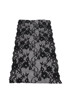 Ruban de dentelle, accessoires de vêtements en nylon Utilisation sûre Bonne élasticité pour lenvironnement de fête pour déco