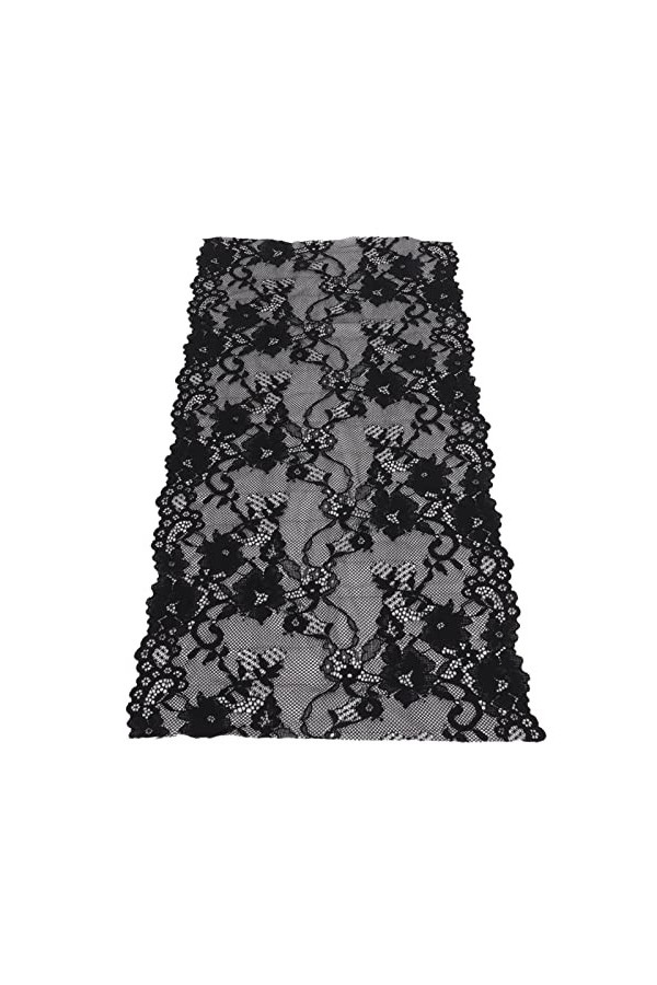 Ruban de dentelle, accessoires de vêtements en nylon Utilisation sûre Bonne élasticité pour lenvironnement de fête pour déco