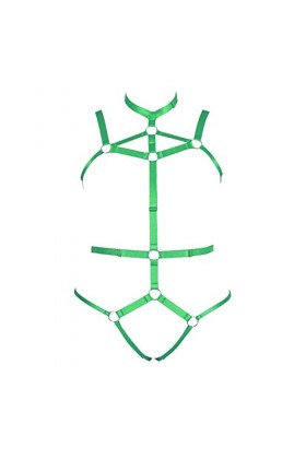 Ceinture porte-jarretelles grande taille harnais complet pour femme soutien-gorge dodu Halloween grande taille lingerie punk 