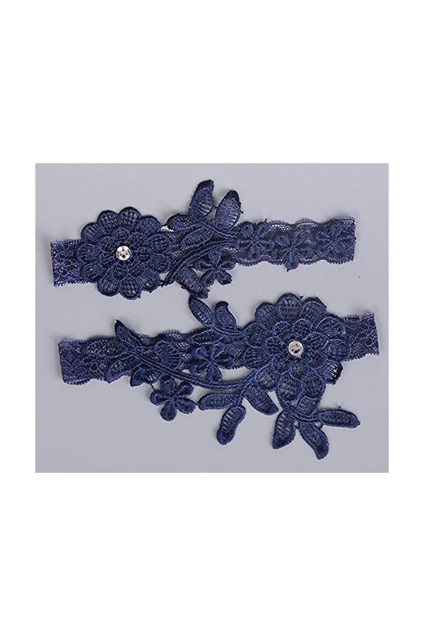 Cadeau de jarretière de mariage pour la mariée, anneau de cuisse en dentelle de mariée jambes sexy décorées avec porte-jarret