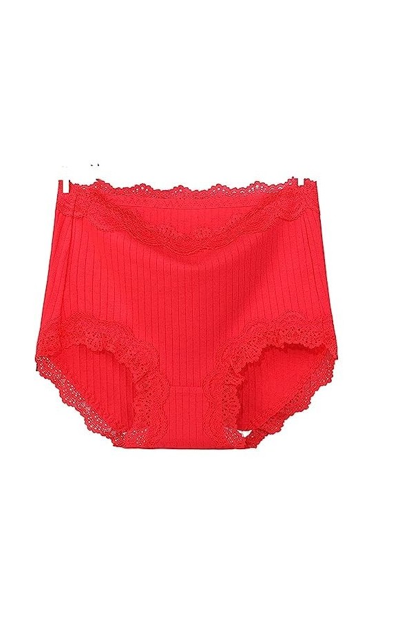 ADAMKI Culottes for Femmes Confort Coton Culotte Extensible à Couverture complète Dentelle Respirante sous-vêtement Ultra Dou