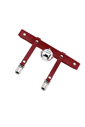 VLIZO 3pcs Heart Leather Girl for Garter Accessories Suspender Costume Harness Women Supplies Bar Garters Band Gothic Free Co