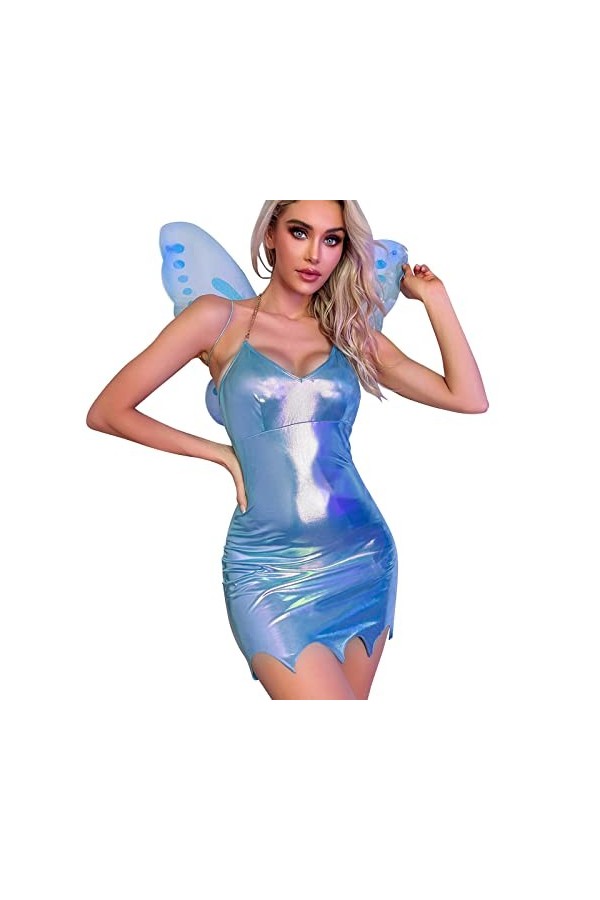 Générique Lingerie Sexy Hot Chaude Ouverte sous-vêtements drôles Ensemble Cheveux Transparents exposés vêtement Body Sexy Cou