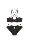 BUNAL Femmes Sexy Doux Dentelle Ensemble de Lingerie 2 Pièces Ensemble Soutien-Gorge et Culotte Sexy sous-vêtements à Lanière