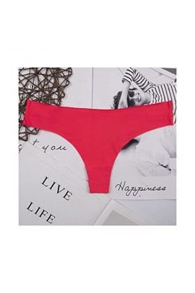 PBLCYUT Femmes G-String Interest Sexy Sexnemless Leopard Dames poteries Lingerie Bikini pantwear Pantalon String intimawear 