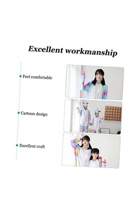 VALICLUD Pyjama Une Pièce pour Enfants Pyjamas pour Enfants Pyjama Barboteuse Vêtements De Nuit De Dessin Animé pour Enfants 