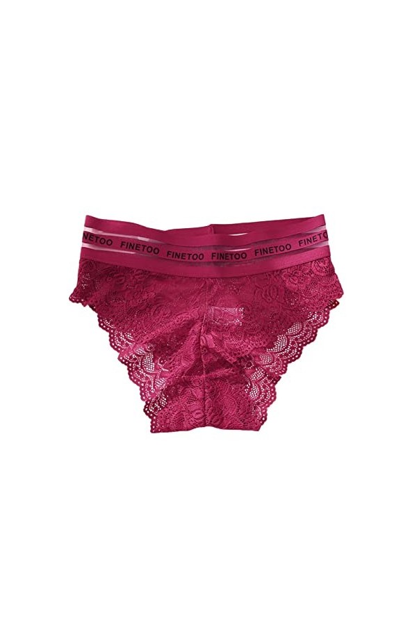 EMIWAY Culottes Culotte Femme Culotte Femme Culotte Taille Basse Dentelle Culotte Transparente sous - Vêtements Évidés sous -