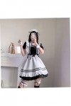 ABOOFAN 1 Set Maid Costume Robes De Femmes Dames Costumes Lolita Robe Pour Femmes Domestique Française Uniforme Servante Cost