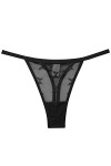 Culottes et Slips Slip Femme Comfort Knickers 3 pièces doux papillon dentelle maille string for femmes Transparent creux sous