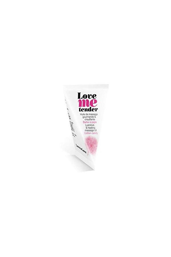 Love to Love Berlingots dHuile de Massage Saveur Barbe à Papa 10 ml