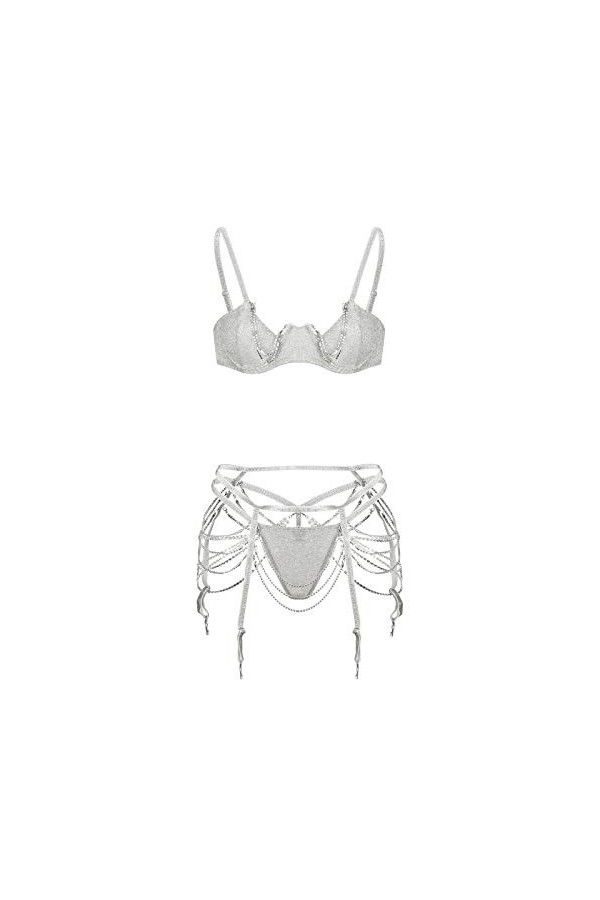 Tenue Sexy Ouverte Coquine Latex Bandage Bande de Taille Deep Sexy V Pad Suit pour Femmes Bodysuit Acier sous-vêtements Coton