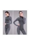 Survêtement sous-vêtements Thermiques Femmes dhiver Rapide sous-vêtements Haute Élastique Longue Sec Femmes Ensemble Réchauf