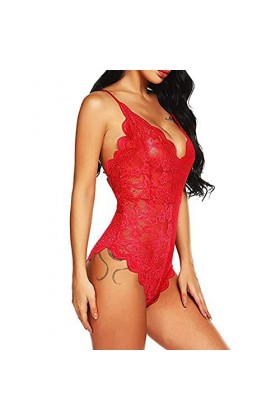 Lingerie De Nuit Lingerie Sexy Tentation Jacquard Une Pièce