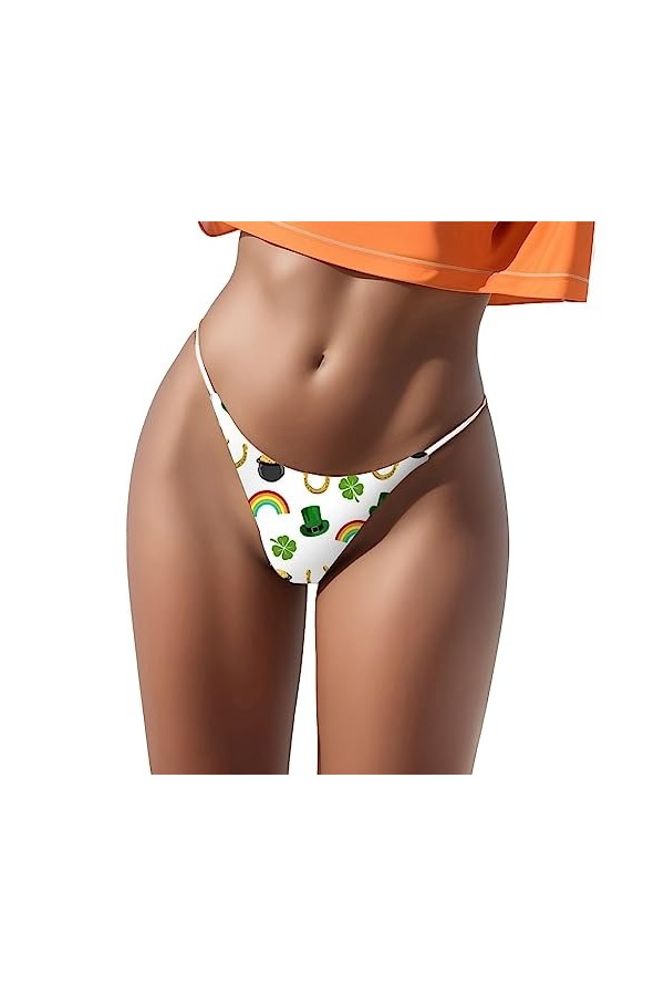 Culottes en coton stretch pour femme - Grandes tailles - Hipster - Lingerie sexy - Pour femme - Culotte ouverte - Sans coutur