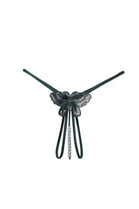 Culotte en dentelle pour femme, string sexy culotte string grande taille ouverte string taille haute culotte sous-vêtements f